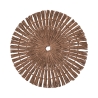 Set di 6 tovagliette tonde effetto paglia intrecciata Ø38cm Nature Saldi