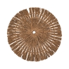 Set di 6 tovagliette tonde effetto paglia intrecciata Ø38cm Nature Sconti