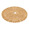 Set di 6 tovagliette tonde effetto paglia intrecciata Ø38cm Nature Modello