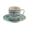 Set di 6 tazzine da caffè in porcellana con piattino 90ml Marea C Catalogo