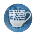 Set di 6 tazzine da caffè in porcellana con piattino 90ml Marea C Acquisto