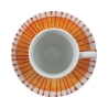 Set di 6 tazzine da caffè in porcellana con piattino 90ml Marea C 