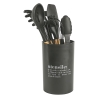 Porta utensili nero con scritta 8 pezzi Victionary C Promozione