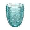 Set di 6 bicchieri acqua 265ml in vetro decoro arabescato Syrah Ocean Sconti