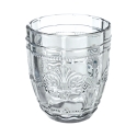 Set di 6 bicchieri acqua 265ml in vetro decoro arabescato Syrah Ocean Modello
