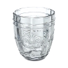 Set di 6 bicchieri acqua 265ml in vetro decoro arabescato Syrah Ocean Modello