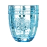 Set di 6 bicchieri acqua 265ml in vetro decoro arabescato Syrah Ocean 
