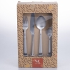 Set di 24 posate in acciaio inox finitura opaca Park Avenue Scelta