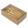 Set di 24 posate in acciaio inox Madison Villa d'Este Home Tivoli Scelta