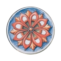 Set di 4 piatti pizza/da portata in porcellana Ø 33cm Le Maioliche Sconti