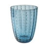 Set di 6 bicchieri acqua in vetro con pois bianchi 300ml Kalahari Catalogo