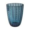 Set di 6 bicchieri acqua in vetro con pois bianchi 300ml Kalahari Scelta