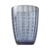 Set di 6 bicchieri acqua in vetro con pois bianchi 300ml Kalahari Misure