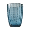 Set di 6 bicchieri acqua in vetro con pois bianchi 300ml Kalahari Prezzo