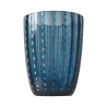 Set di 6 bicchieri acqua in vetro con pois bianchi 300ml Kalahari Acquisto