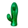 Scultura moderna cactus statua in resina verde metallizzato Grymt Offerta