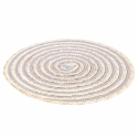 Set di 6 tovagliette tonde in paglia intrecciata Ø38cm Spiral Stone Caratteristiche