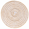 Set di 4 tovagliette tonde in paglia intrecciata Ø38cm Spiral Sconti