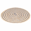 Set di 4 tovagliette tonde in paglia intrecciata Ø38cm Spiral Stock