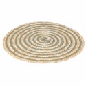 Set di 4 tovagliette tonde in paglia intrecciata Ø38cm Spiral Scelta