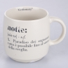 Set di 3 tazze mug in gres impilabili 350ml con scritte Victionary L Saldi