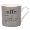 Set di 6 tazzine da caffè in porcellana con scritte 90ml Victionary Caffè Catalogo