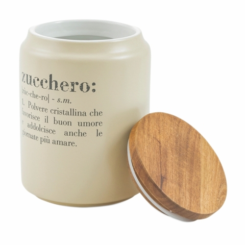 Barattolo zucchero in gres con coperchio 0,8L Victionary J Promozione