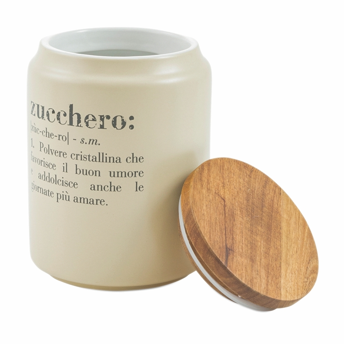 Barattolo zucchero in gres con coperchio 0,8L Victionary J Promozione