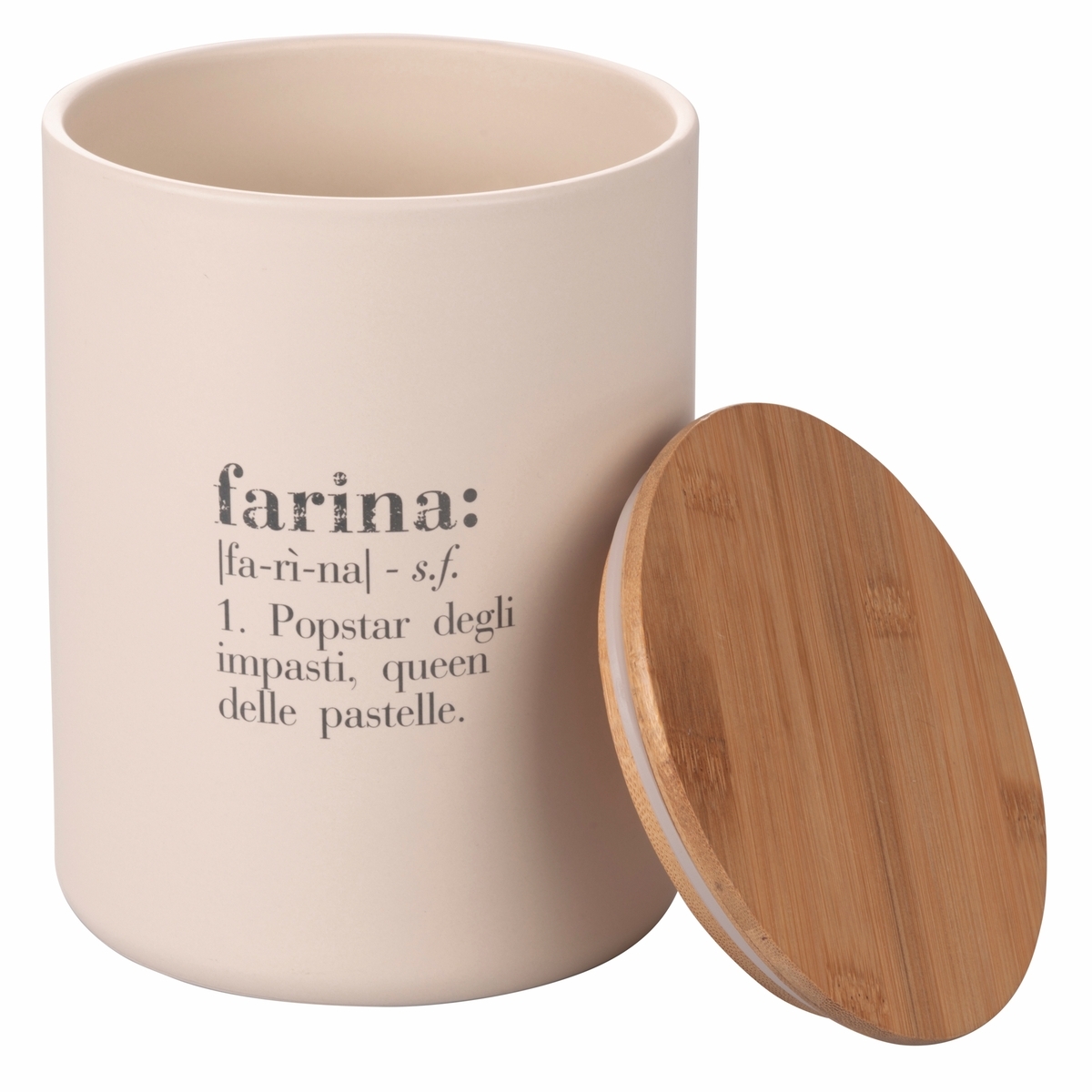 Barattolo farina in gres con coperchio 2L Victionary H Promozione Barattolo farina in gres con coperchio 2L Victionary H Promozione