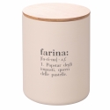 Barattolo farina in gres con coperchio 2L Victionary H Vendita