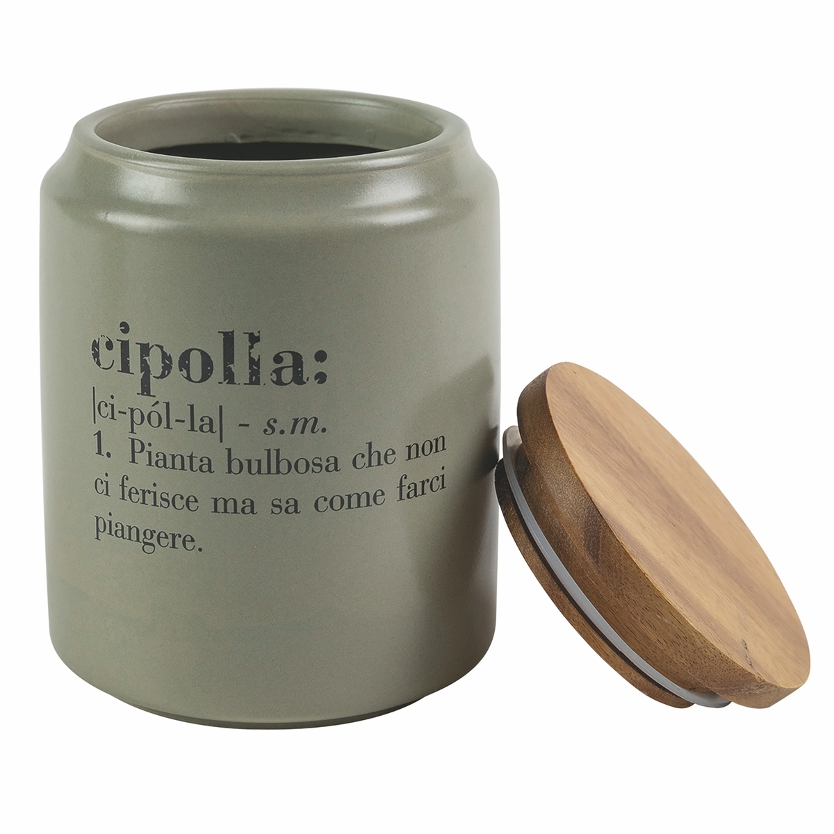 Barattolo cipolla in gres con coperchio 1,6L Victionary F Promozione Barattolo cipolla in gres con coperchio 1,6L Victionary F Promozione