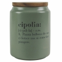 Barattolo cipolla in gres con coperchio 1,6L Victionary F Vendita