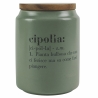 Barattolo cipolla in gres con coperchio 1,6L Victionary F Vendita