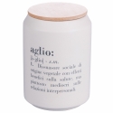 Barattolo aglio in gres bianco con coperchio 1,6L Victionary D Offerta