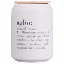 Barattolo aglio in gres bianco con coperchio 1,6L Victionary D Saldi