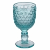 Set di 6 calici in vetro con superficie lavorata 280ml Geometrie Ocean Saldi