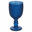 Set di 6 calici in vetro con superficie lavorata 280ml Geometrie Ocean Catalogo