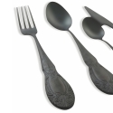Set di 24 posate in acciaio satinato stile barocco Wonderland Saldi