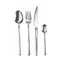 Set di 24 posate in acciaio inox 6 persone Luxury Villa d'Este Home Tivoli Saldi