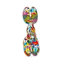 Statua moderna scultura cane palloncino pop art in resina MiniMira-PA Sconti