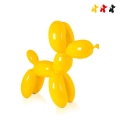 Scultura cane palloncino in resina laccata statua moderna Mira-L Promozione