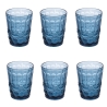 Set di 6 bicchieri acqua 280ml con decoro in rilievo Nobilis 2 Catalogo