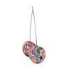 Scultura coppia di ciliegie statua in resina graffiti pop art Alma-PA Saldi