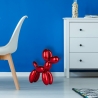 Scultura cane palloncino statua in resina effetto metallo Mira-M Acquisto