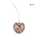 Scultura ciliegia pop art in resina statua moderna fumetti Kora-PA Promozione