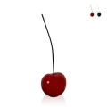 Scultura ciliegia in resina laccata statua stile pop art MiniKora-L Promozione