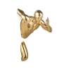 Scultura in resina da parete statua con effetto metallo corridore Doro-M Offerta