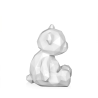 Scultura in resina laccata orsetto low poly statua moderna Rimo-L Offerta