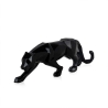 Scultura in resina laccata statua moderna pantera low poly Kari-L Saldi