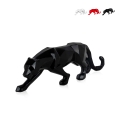 Scultura in resina laccata statua moderna pantera low poly Kari-L Promozione